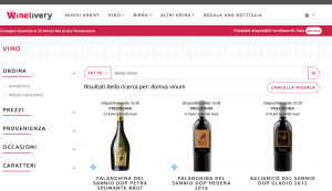 clicca per il vino