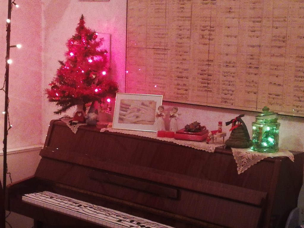 Il Natale a casa Fatina e il pianoforte