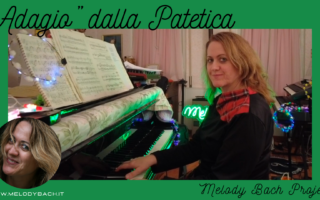 Melody Bach suona l'Adagio di Beethoven